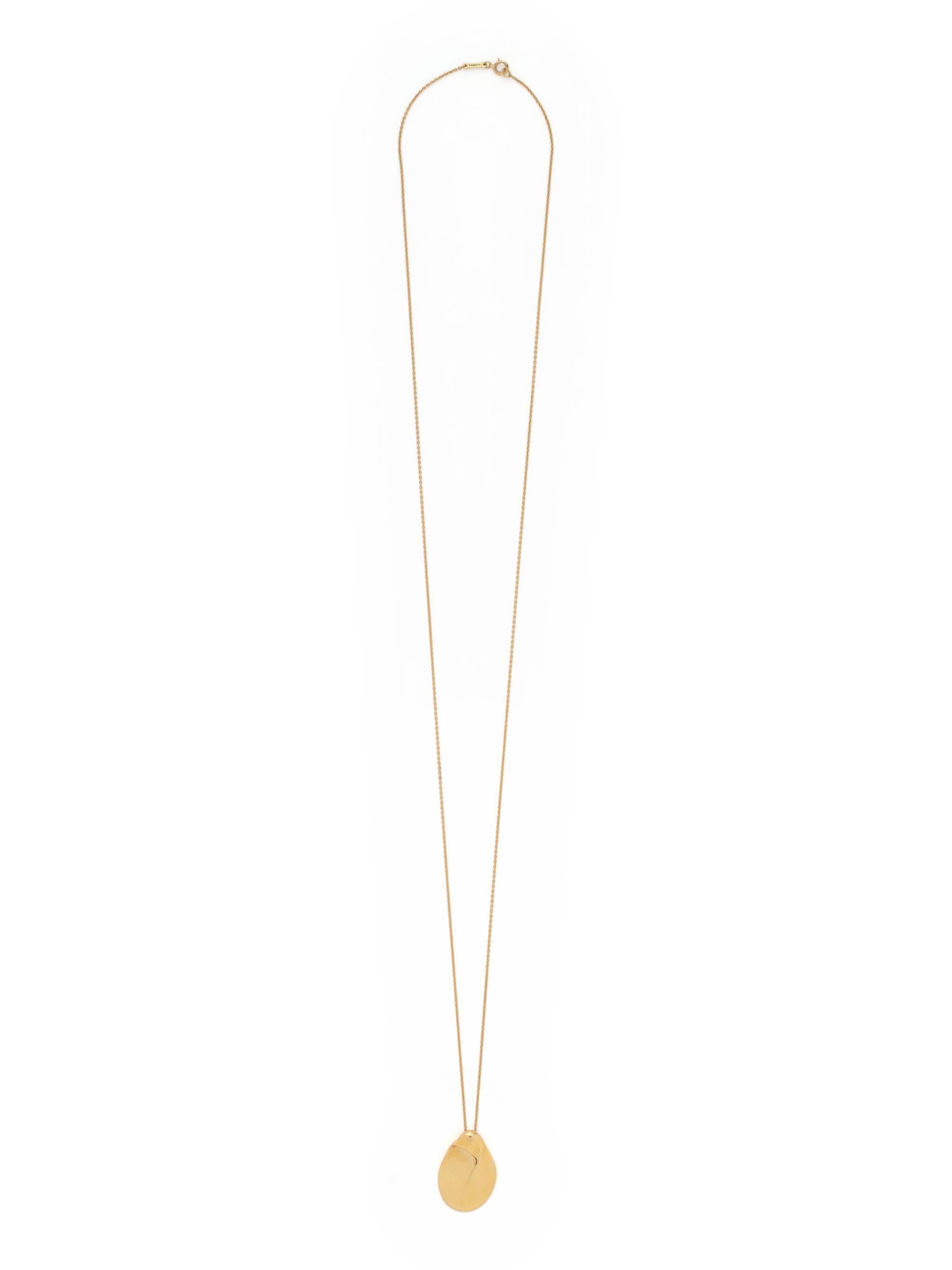 TIFFANY & CO., ELSA PERRETTI, YELLOW GOLD 'MADONNA' NECKLACE