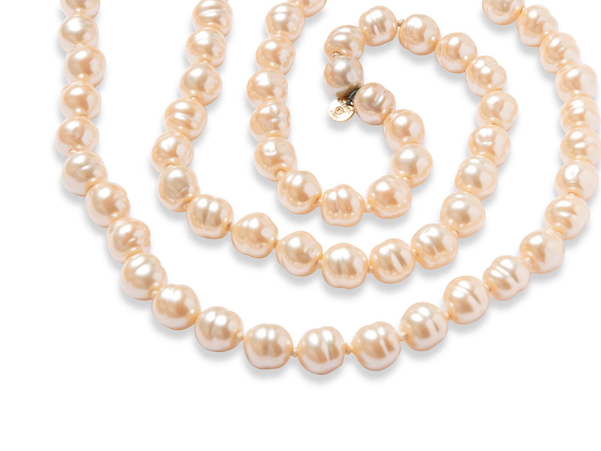 Chanel Pearl Necklace, 1981
