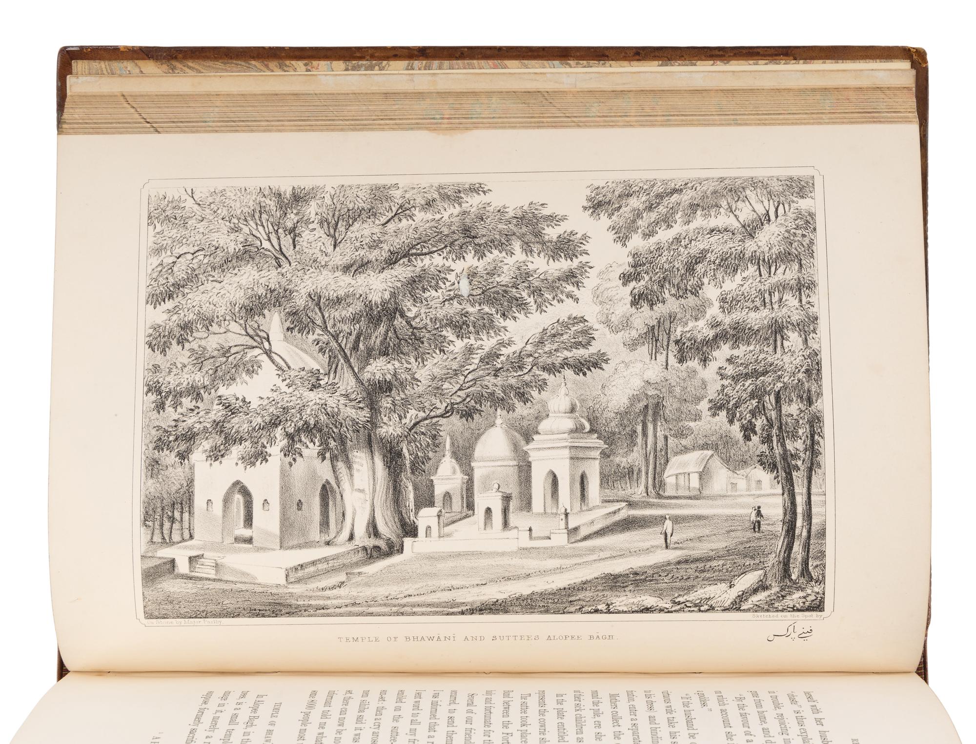 [PARKES, Fanny (1794-1875)]. Wanderings of a Pilgrim, in Search of the Picturesque, During Four-and-Twenty Years in the East; with Revelations of Life in the Zenana . London: Pelham Richardson, 1850.