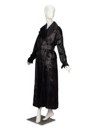 Dolce & Gabbana, Croc-Embossed Belted Coat