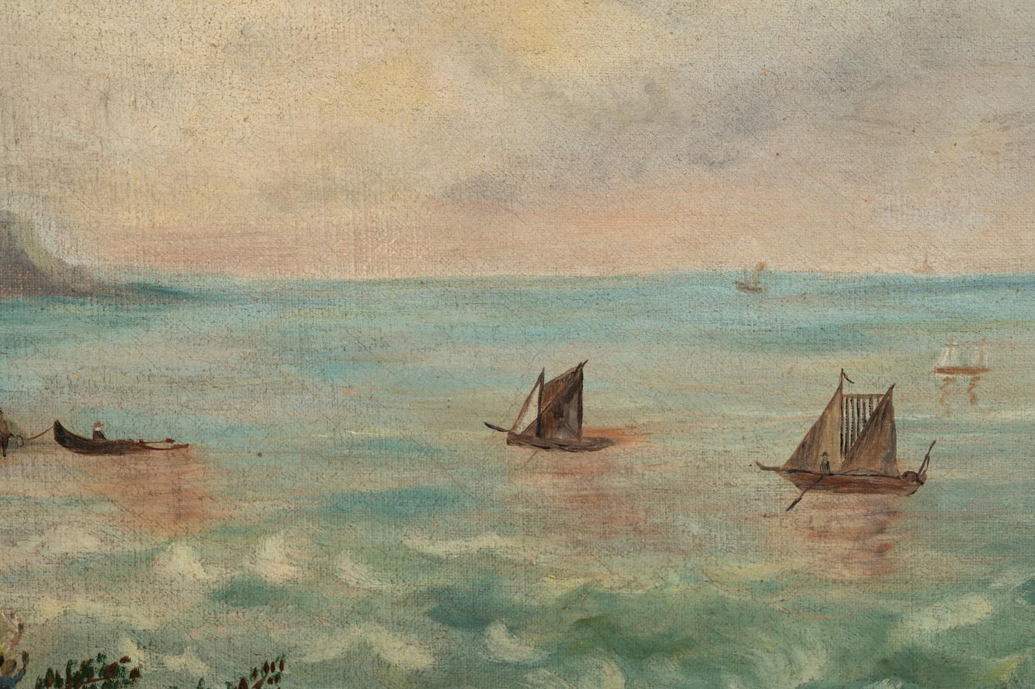 Five Landscape and Seascape Paintings