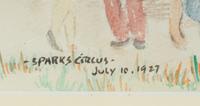 Sparks Circus, 1927