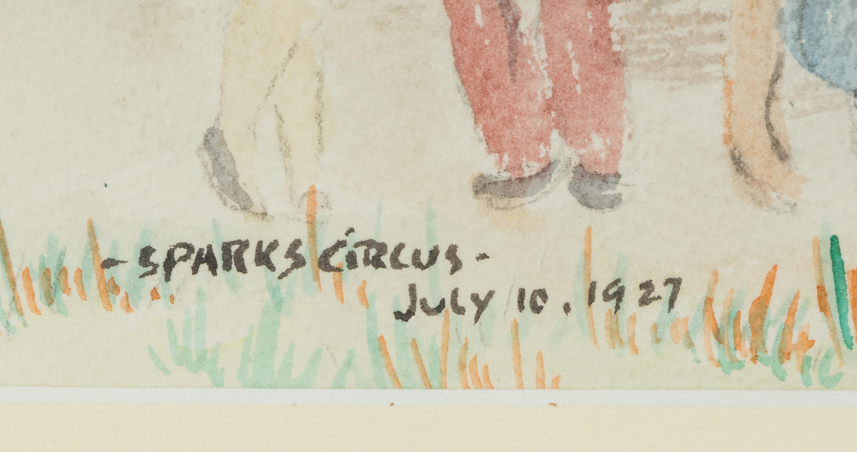 Sparks Circus, 1927