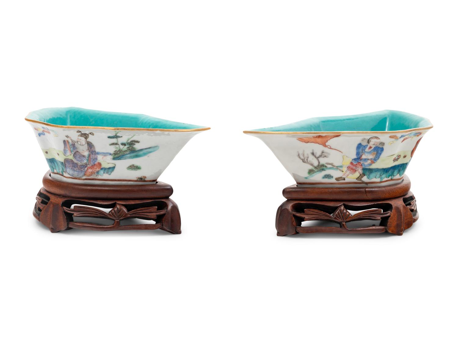 A Pair of Chinese Porcelain Bowls
