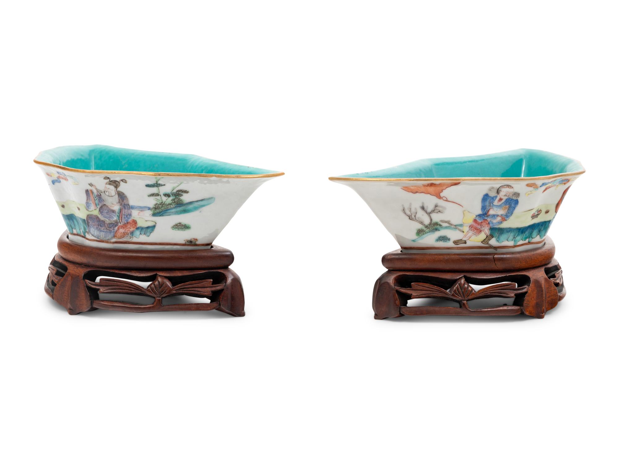 A Pair of Chinese Porcelain Bowls