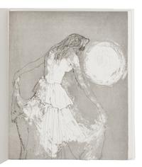 JANSEM, Jean (1920-2013), illustrator. LAFORGUE, Jules (1860-1887). L'imitation de Notre-Dame La Lune . Paris: Société de Femmes Bibliphiles, 1974.