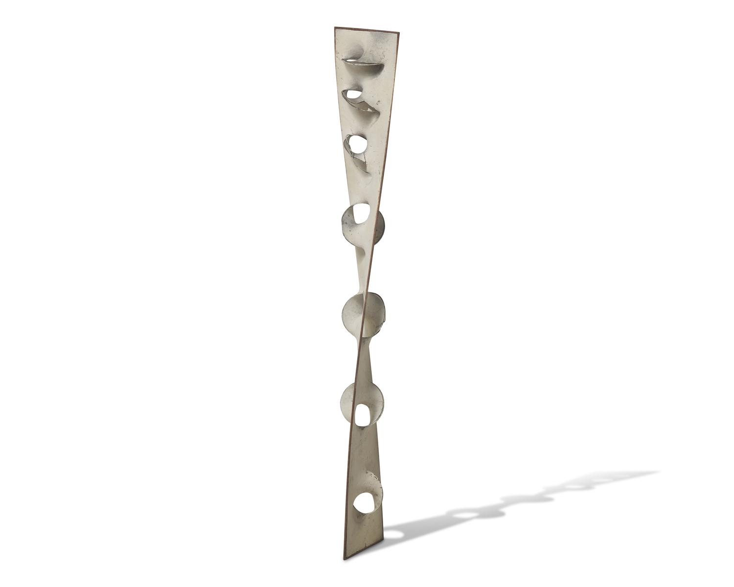 Pierced Wedge (white maquette / concept study)