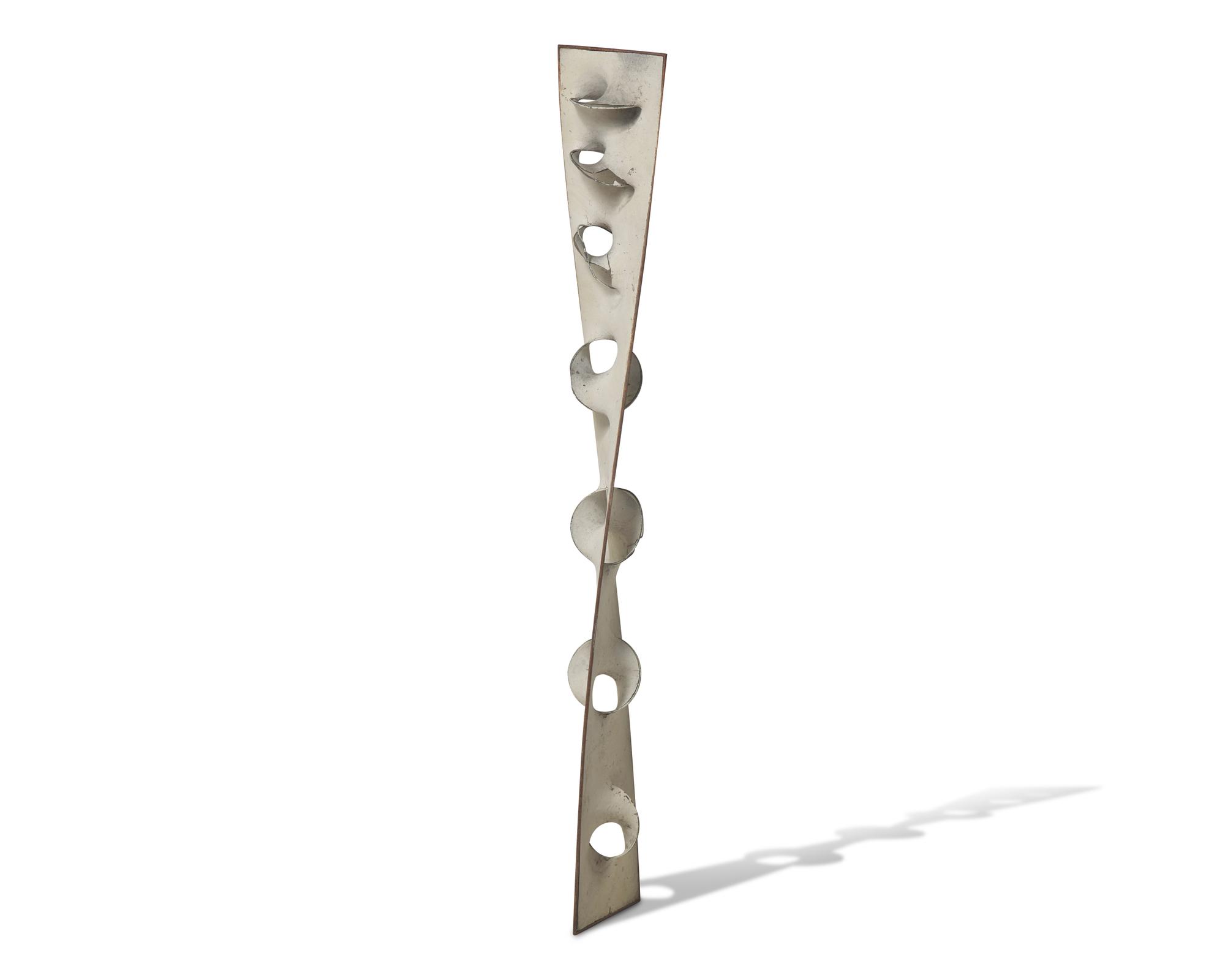 Pierced Wedge (white maquette / concept study)