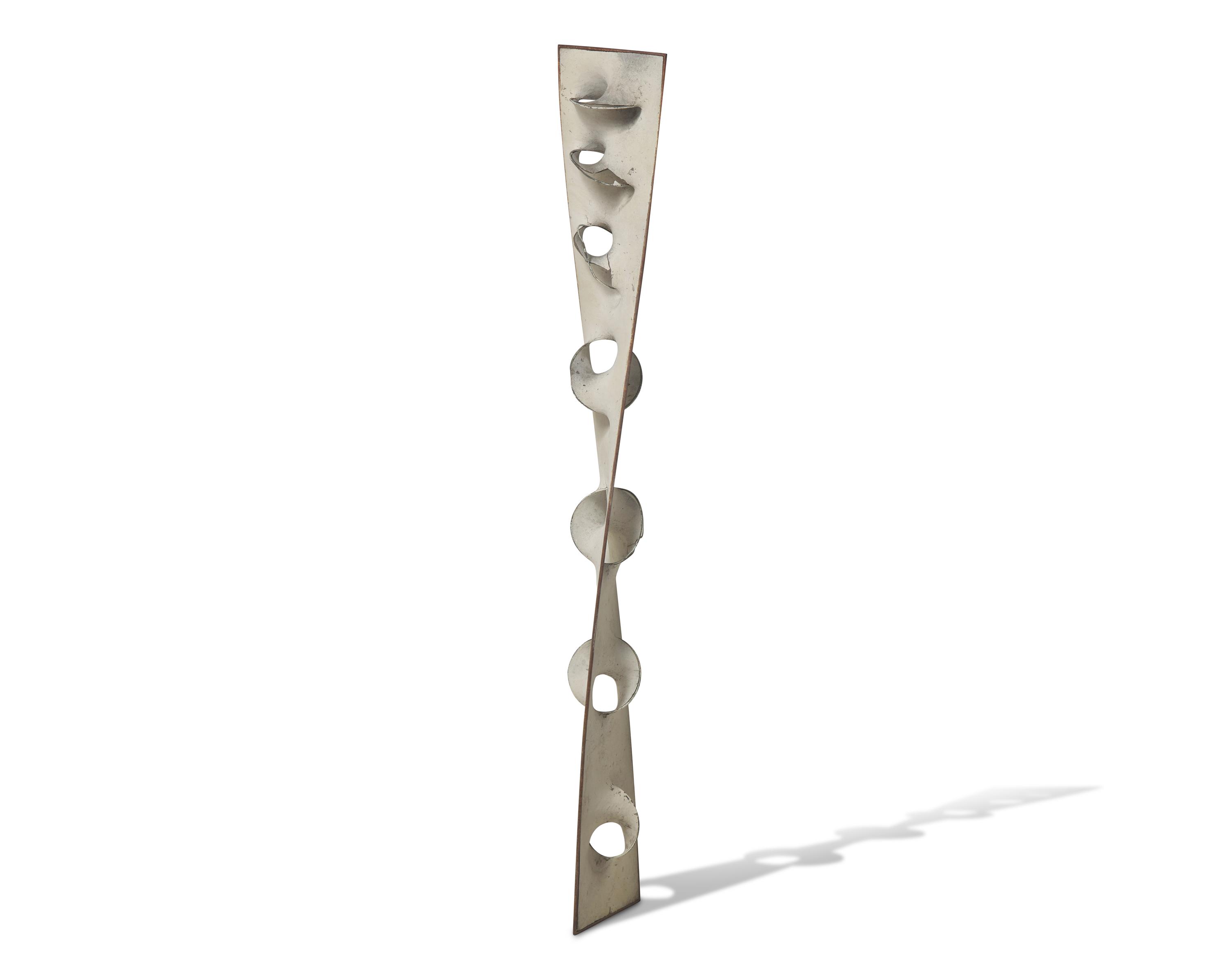 Pierced Wedge (white maquette / concept study)