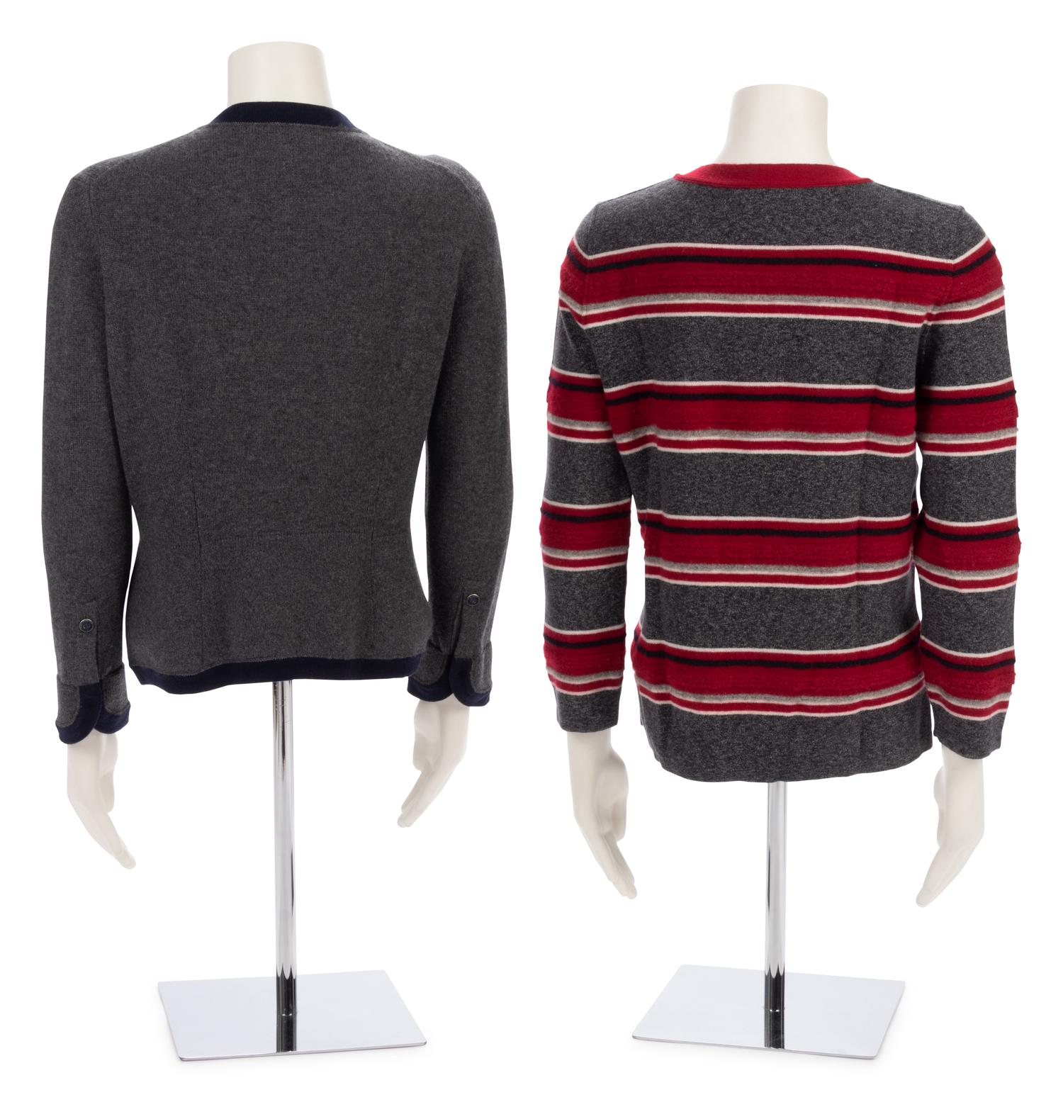Five Chanel Knit Top Pieces, ca.1995-2005