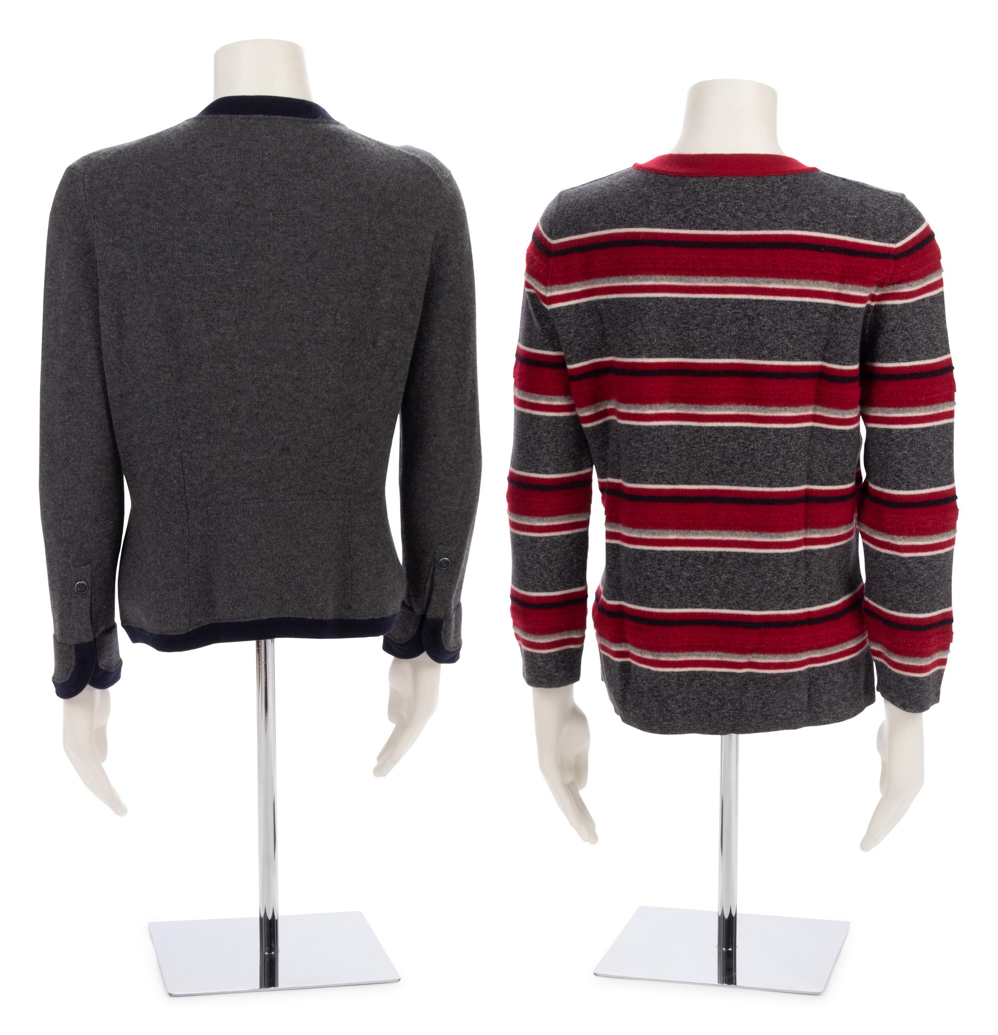 Five Chanel Knit Top Pieces, ca.1995-2005