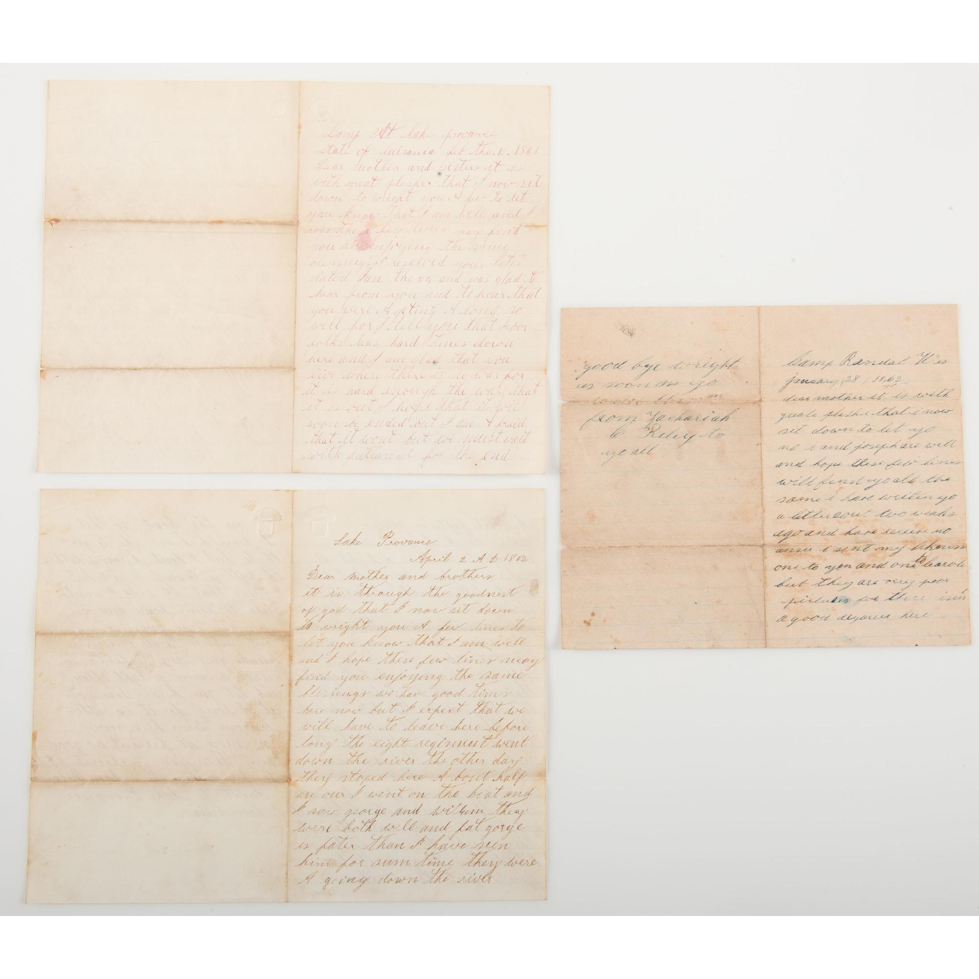 Civil War Archive of Corporal Zachariah C. Riley, 16th Wisconsin Infantry, KIA Atlanta