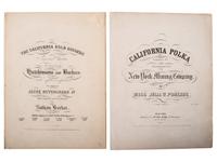 [MINING] California Gold Rush and more - letters, brochures, souvenirs.