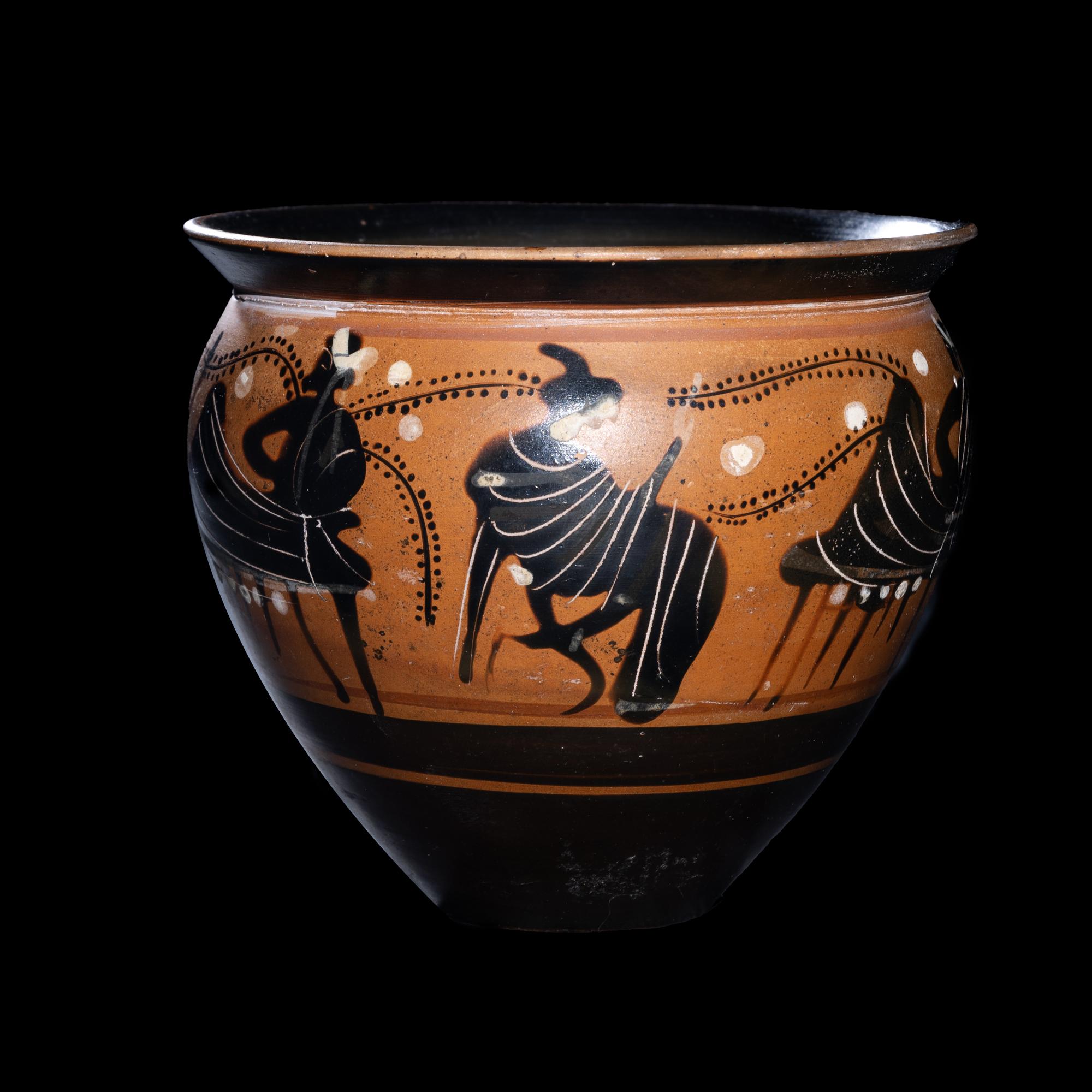 An Attic Black-Figured Mastoid Cup