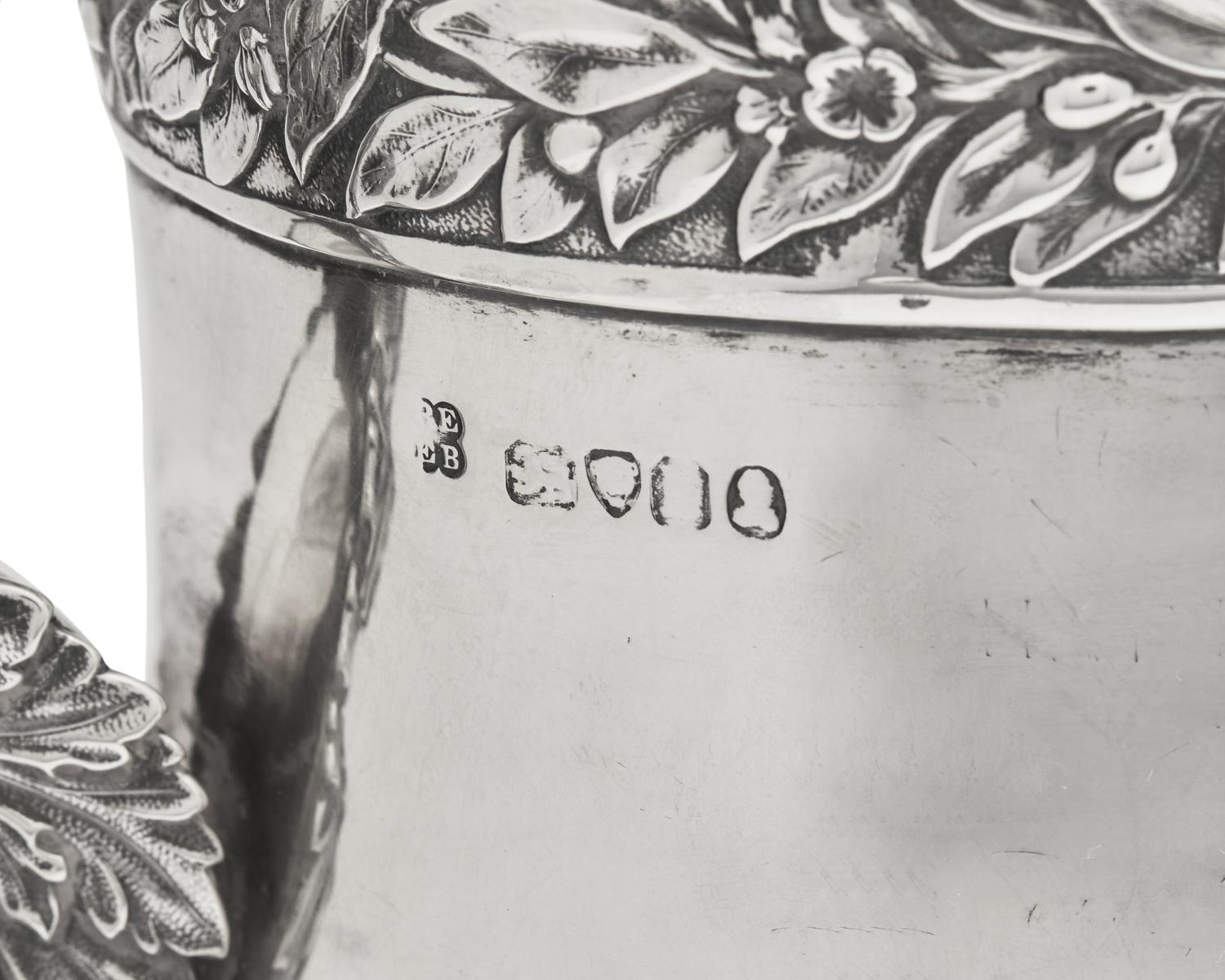 A George IV Sterling Silver Covered Urn