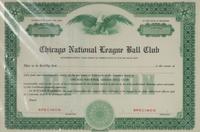 A Group of Assorted Vintage Professional Baseball Stock Certificates,