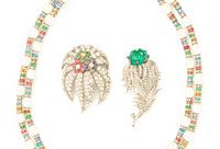Three Unlabeled Costume Jewelry Pieces: Necklace Attributed to Chanel, 1954-1974 and Two Brooches, Attributed to Grosse/Bijoux for Dior