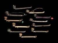 12 Japanese 'Dragon' Portable Writing Sets, Yatate
