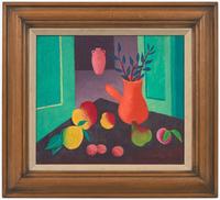 Jean Hugo (French, 1894-1984) - Nature Morte au Pichet Orange