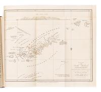 WEDDELL, James (1787-1834). Voyage Towards the South Pole, Performed in the Years 1822-24. With Observations on the Probability of Reaching the South Pole, and an Account of a Second Voyage Performed by the Beaufoy, Captain Brisbane, to the Same Seas . London: A. & R. Spottiswoode for Longman, Rees, Orme, Brown and Green, 1827.