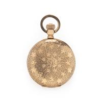 J.B.C. & CO., YELLOW GOLD POCKET WATCH