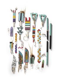 Assorted Group of Hopi Dance Wands