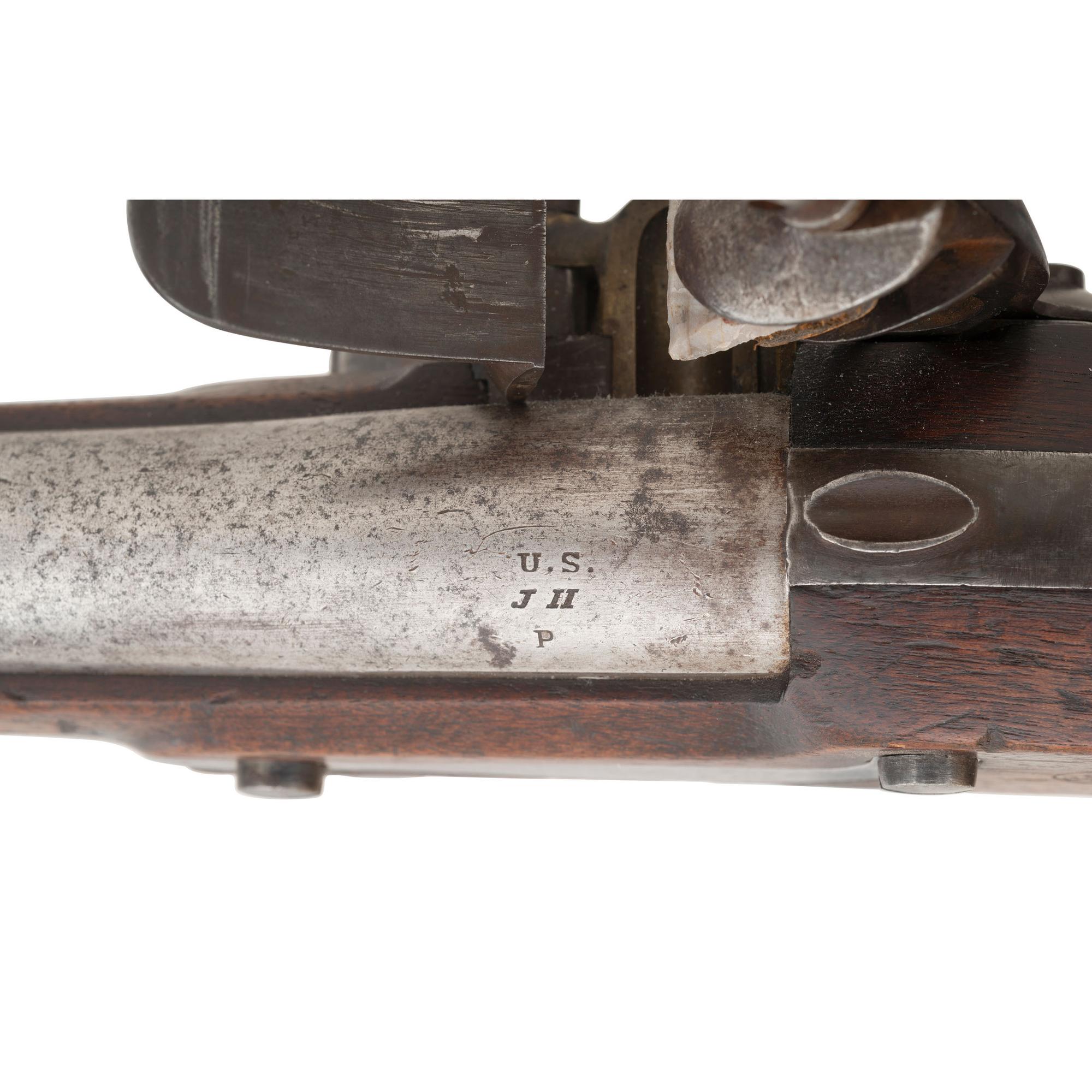 US Model 1836 Flintlock Pistol by Waters