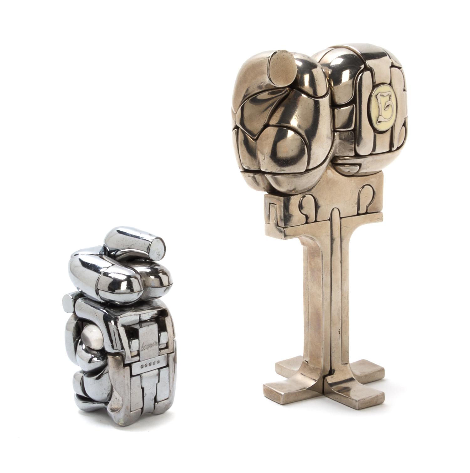 Miguel Berrocal, (Spanish, 1933-2006), Cristina, 1969-70 and Mini Maria, 1968-69