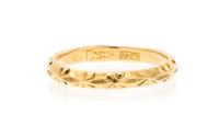 A Collection of 22 Karat Yellow Gold Jewelry, 9.80 dwts.