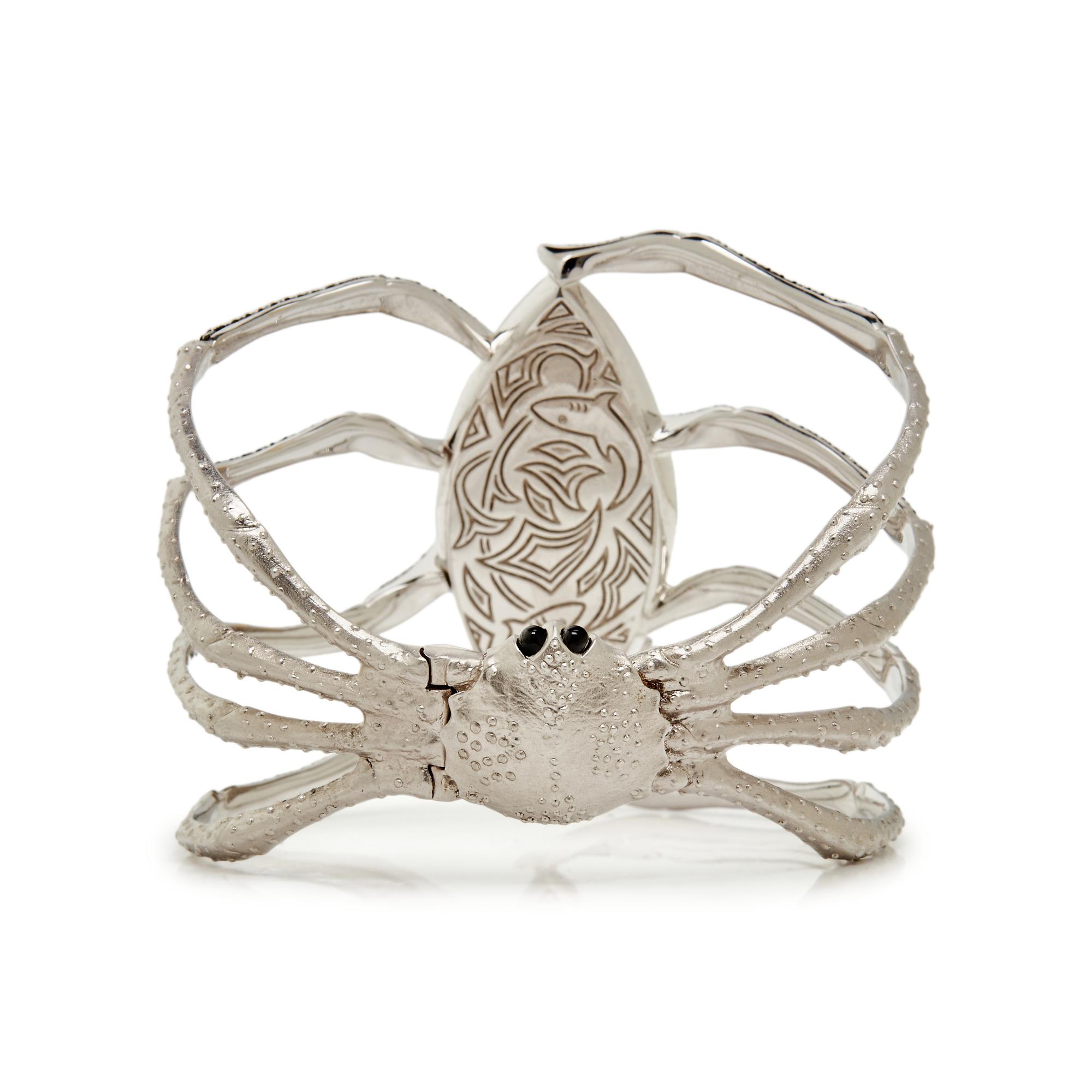 STEPHEN WEBSTER, CRAB SPIDER 'CRYSTAL HAZE' BRACELET
