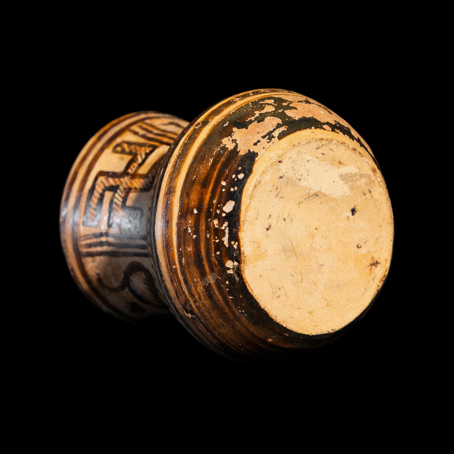 An Attic Pottery Tankard