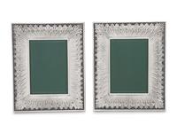 A Pair of Buccellati Silver Picture Frames