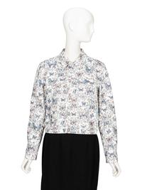 Christian Dior, Butterfly-Print Denim Jacket