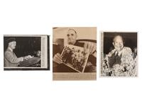 [PRESIDENTS] Photographs and ephemera related to Presidents Kennedy, FDR, Truman, and Reagan.