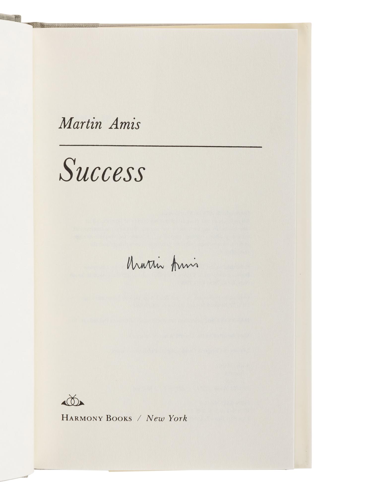 AMIS, Martin (1949-2023). A group of 11 works by Amis, MANY SIGNED, comprising: