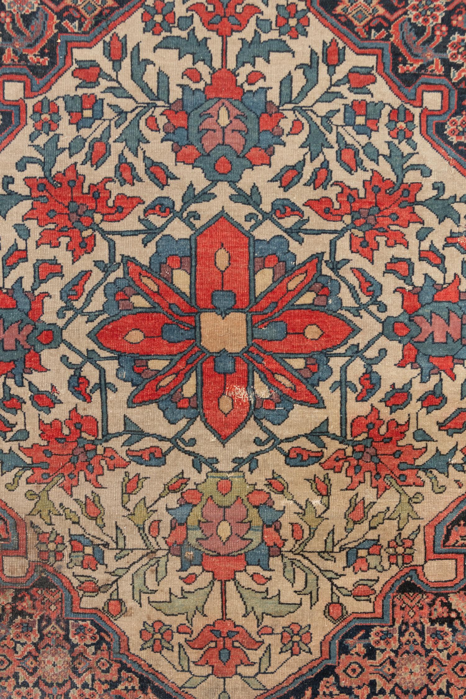 A Pair of Feraghan Sarouk Wool Rugs