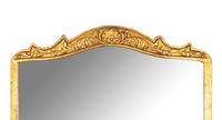 A Large Rococo Style Giltwood Mirror