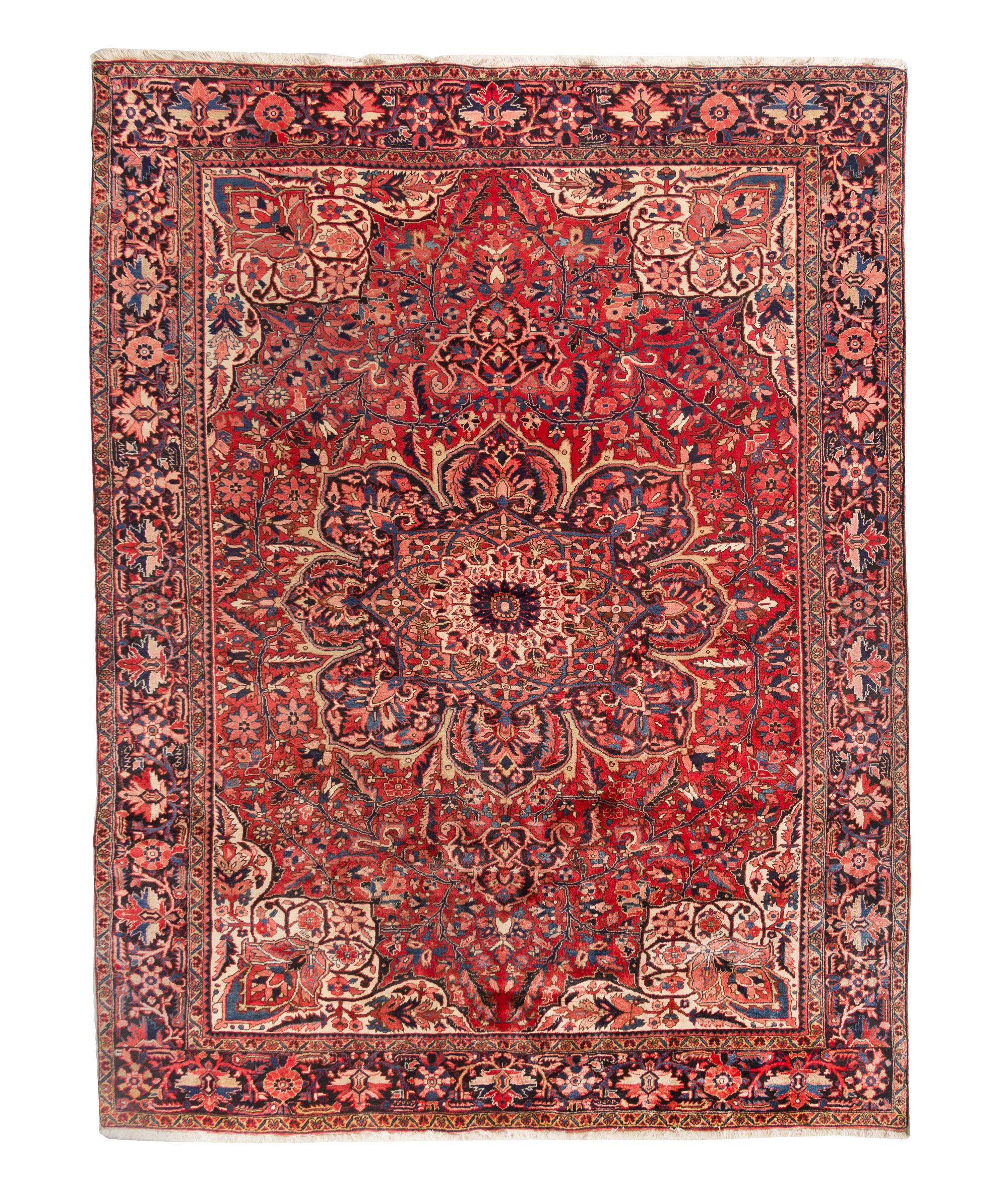 A Bakhtiari Wool Rug