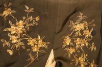 Three Japanese Silk Kimono and One Japanese Silk Priest Robe
