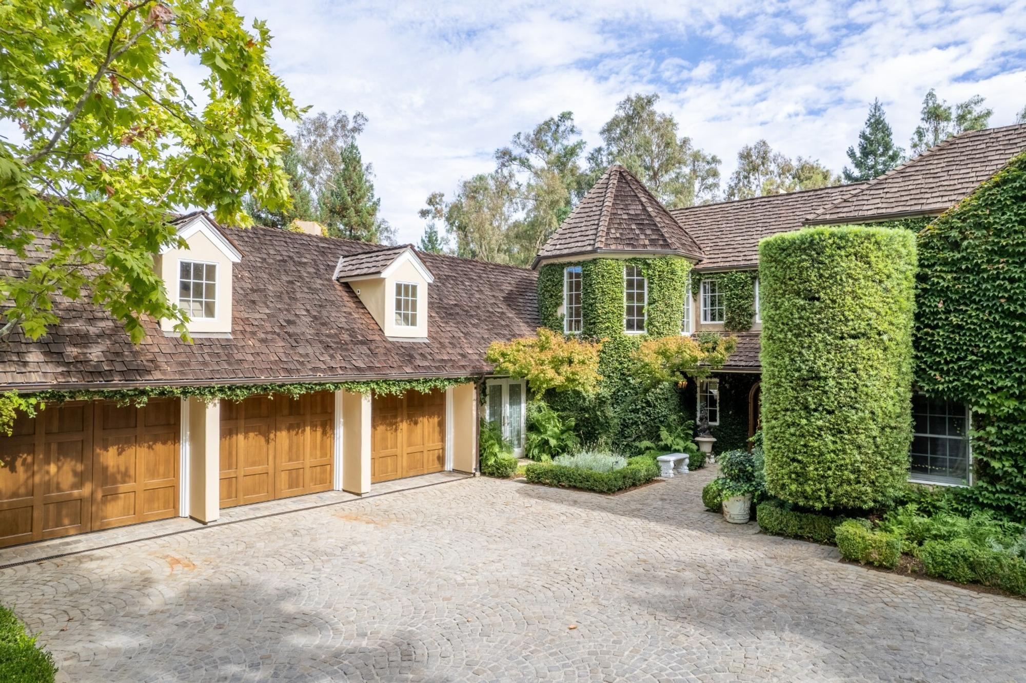 An Italian Painted Tall Case Clock