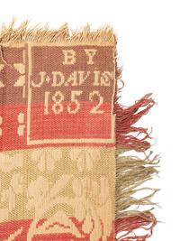 Three Jacquard Woven Cotton Coverlets