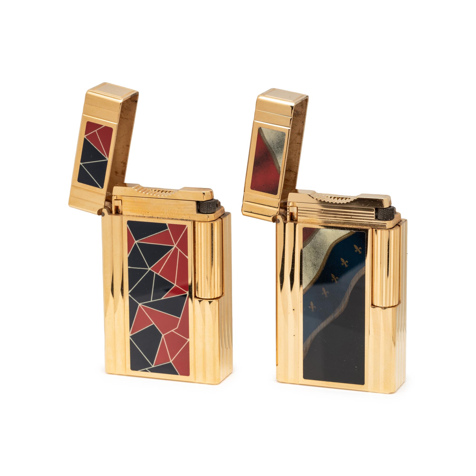 S.T. DUPONT, COLLECTION OF LACQUERED LIGHTERS