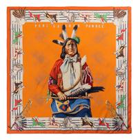Hermès Kermit Oliver 90cm Silk Scarf