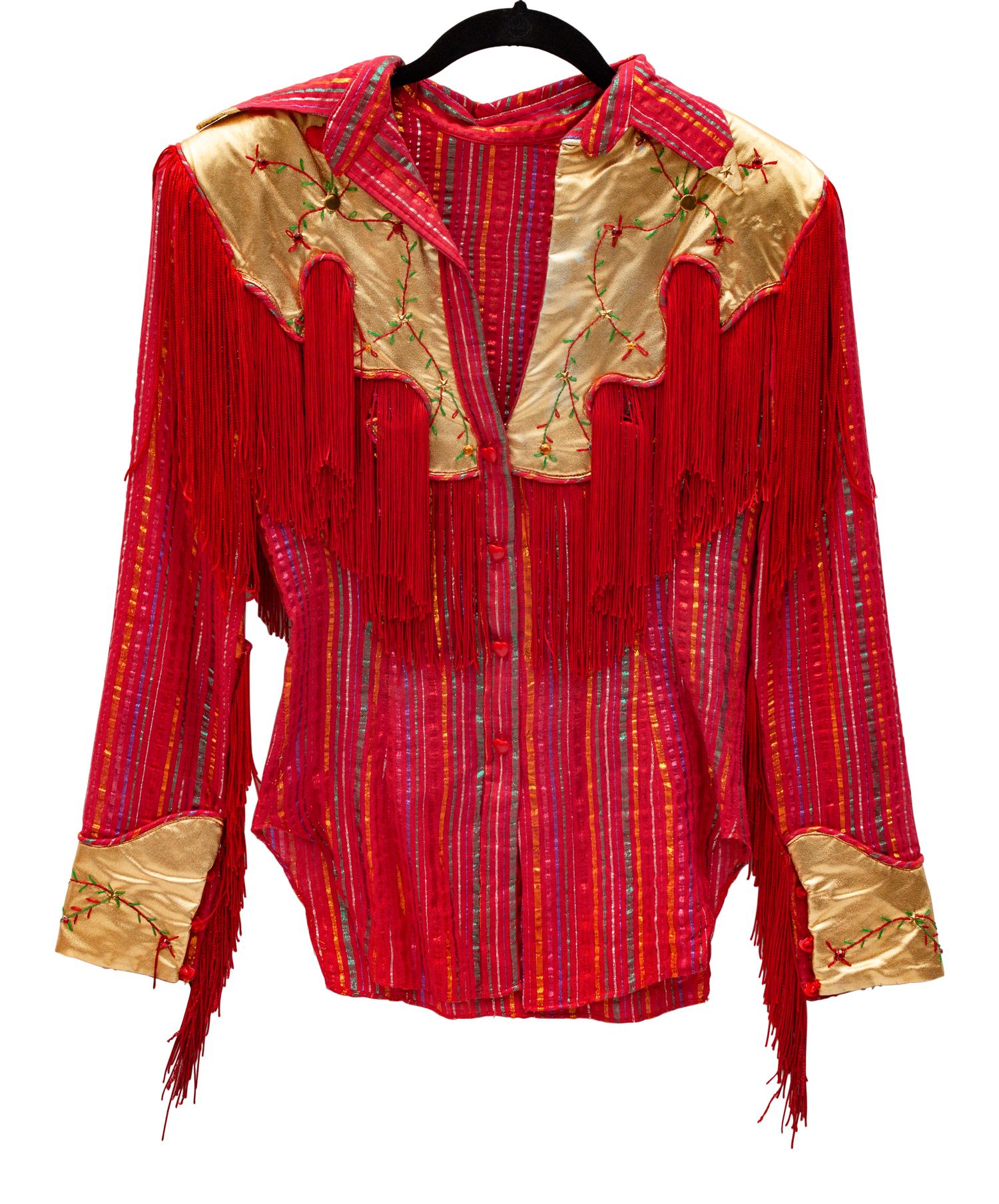 Five Satin-fringe Rodeo Tops