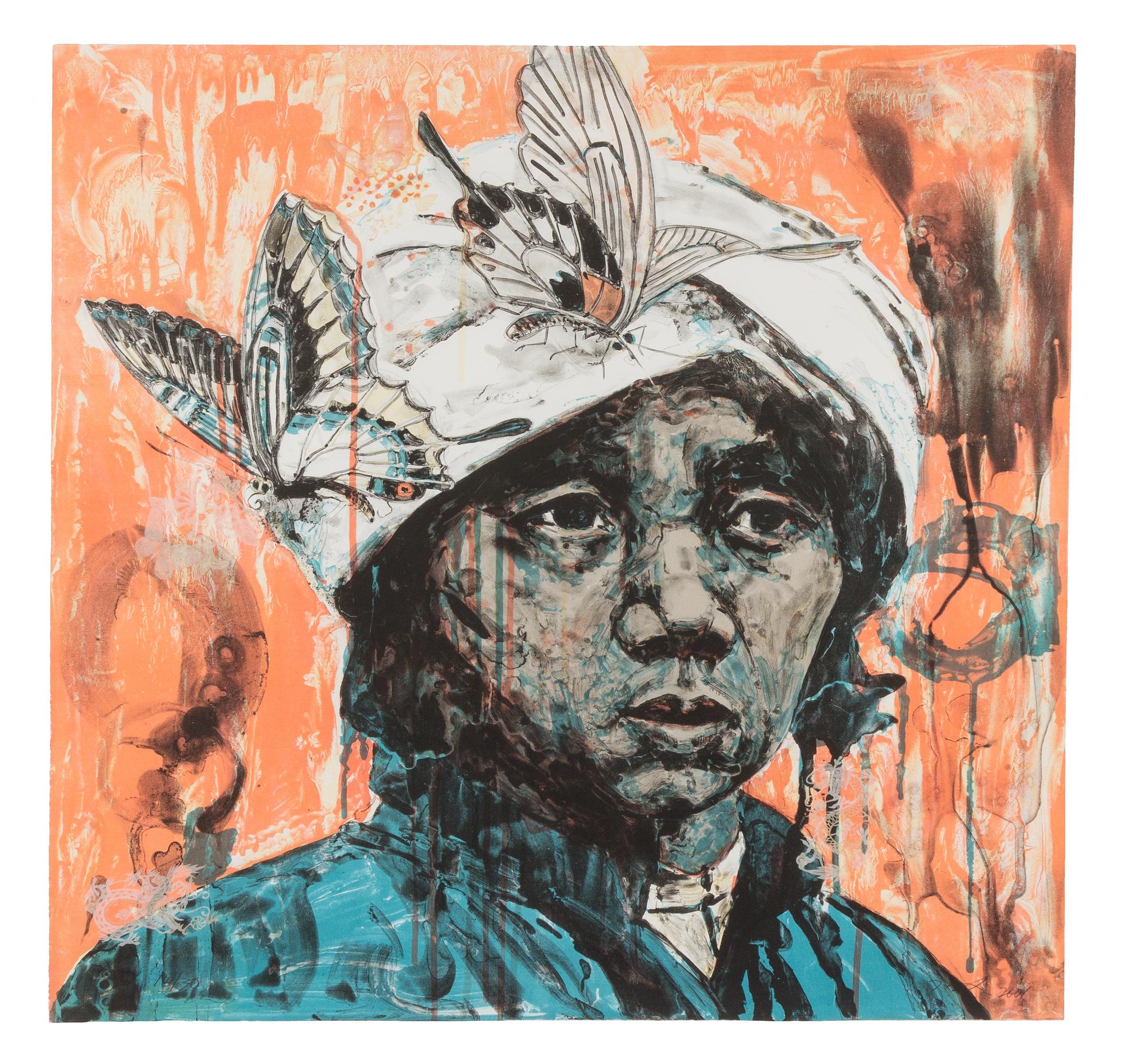 Hung Liu, (American/Chinese, b. 1948), The Martyr, 2001