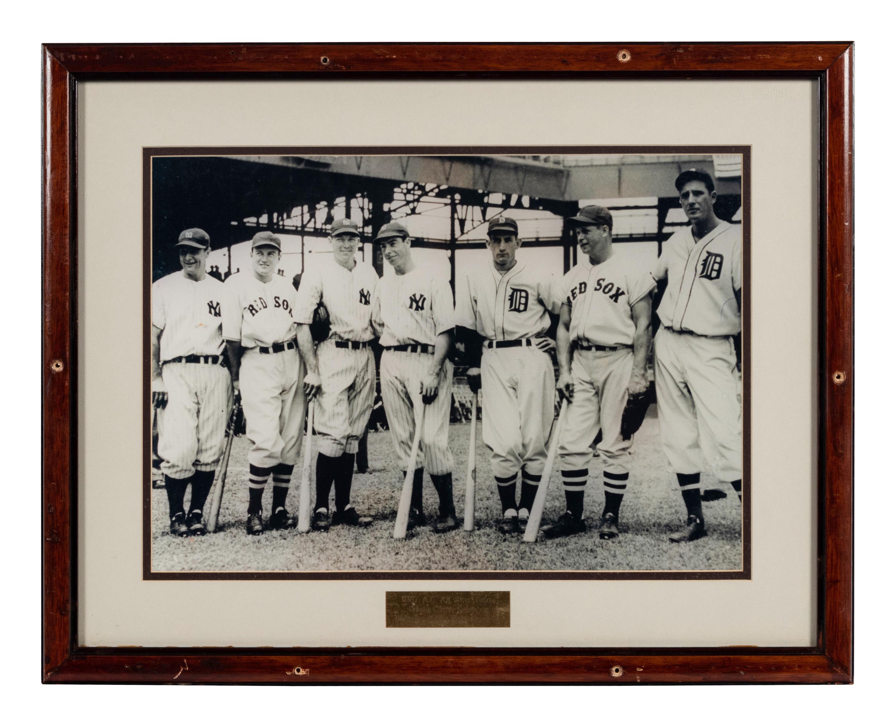 A Group of 13 Various Photos of Miscellaneous Baseball Players Formerly Displayed at Mike Ditka’s Restaurant