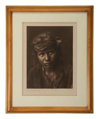 CURTIS, Edward (1868-1952). Group of 22 photogravures, most from portfolio 1 of The North American Indian.