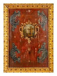 A Set of Four Italian Painted Panels
