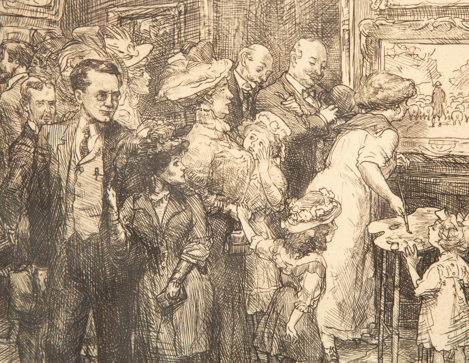 Copyist at the Metropolitan Museum , 1908