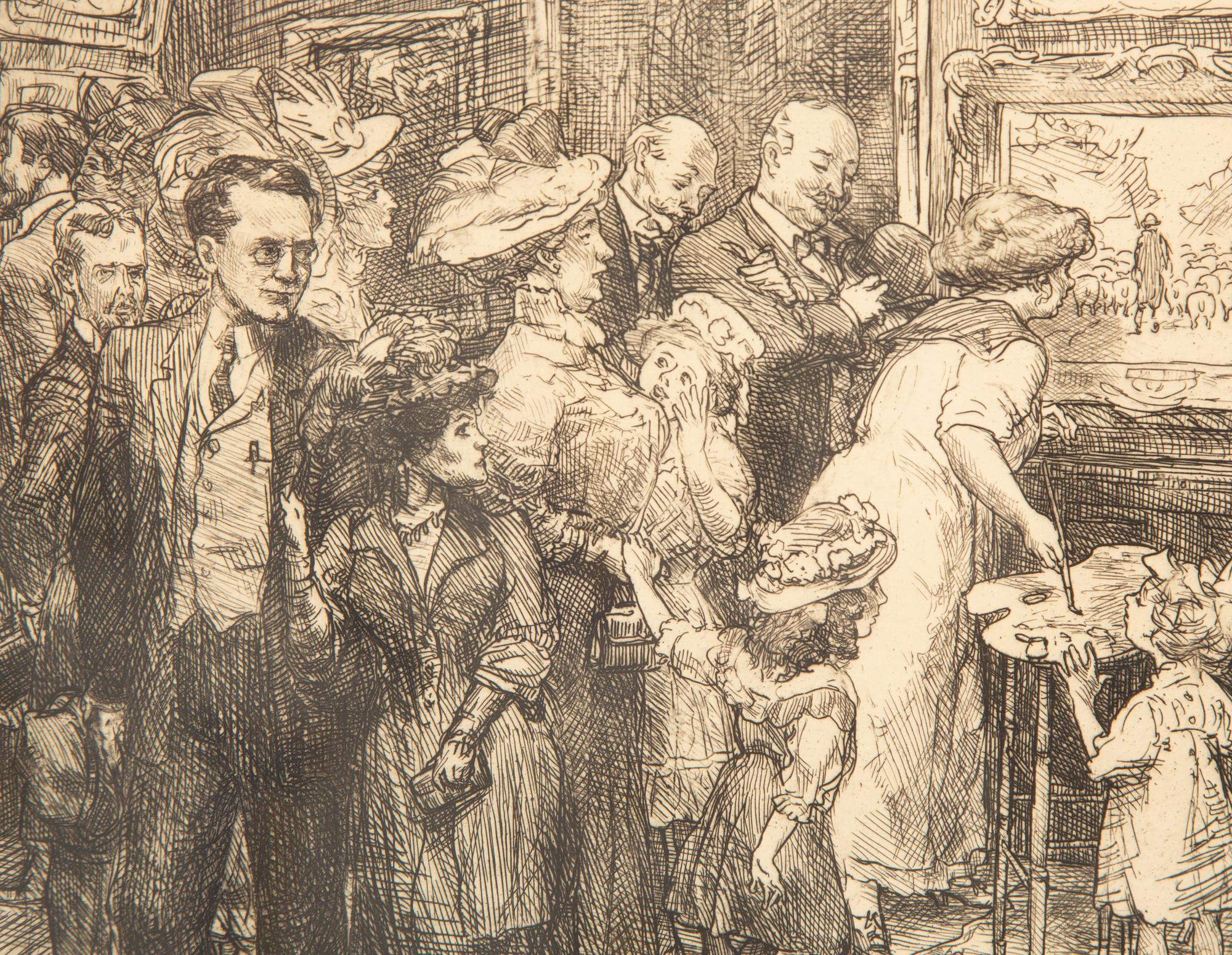 Copyist at the Metropolitan Museum , 1908